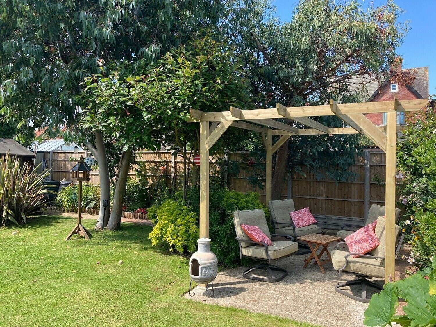 Creating a Relaxing Oasis with Wooden Pergolas - Timber DIY