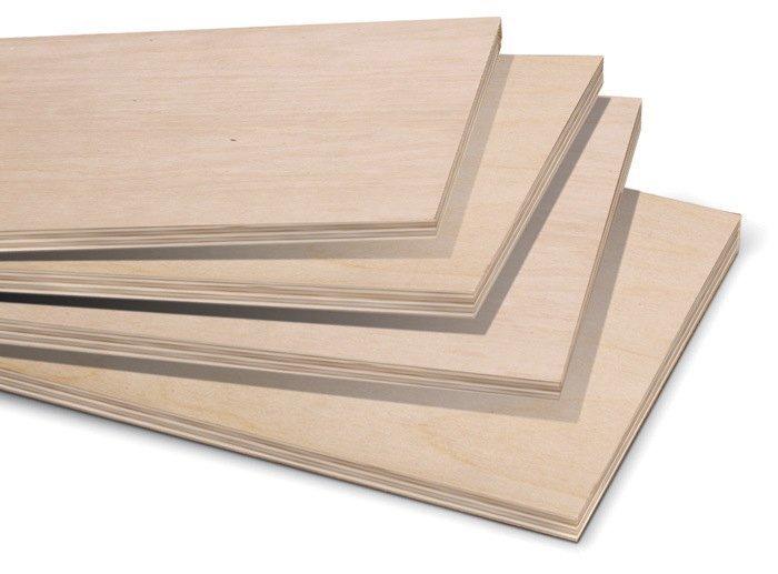Hardwood Faced Plywood - 8x4ft Sheets - 15mm