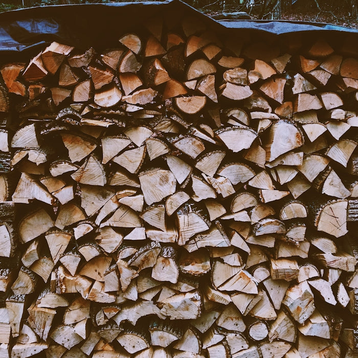 brown firewood cord