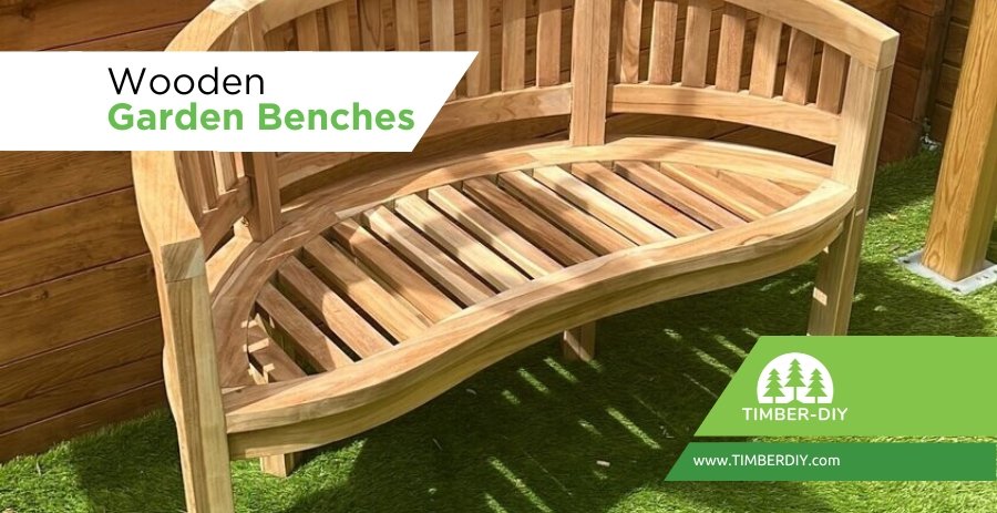 Garden Wooden Benches - Timber DIY