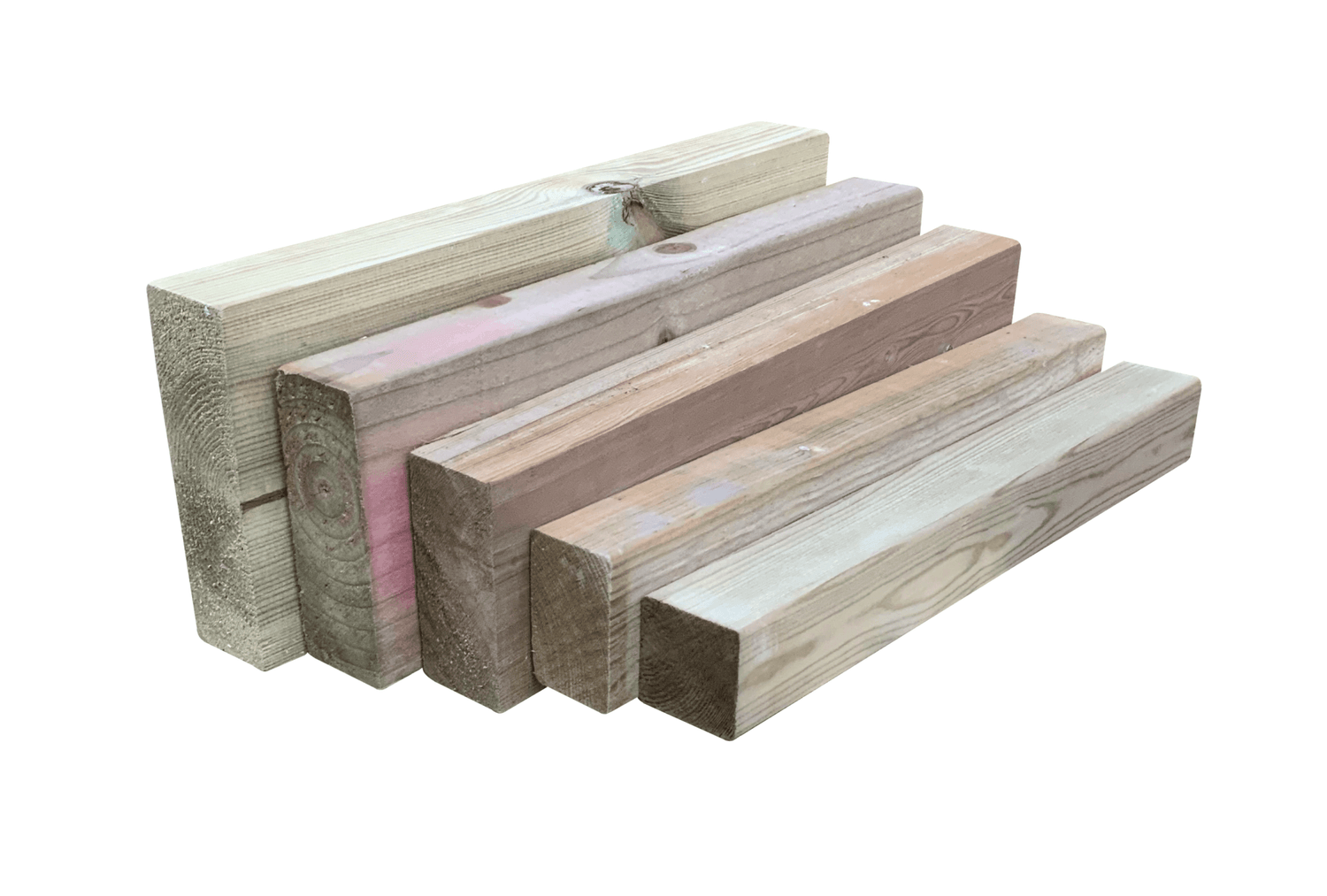 timber logs in various sizes