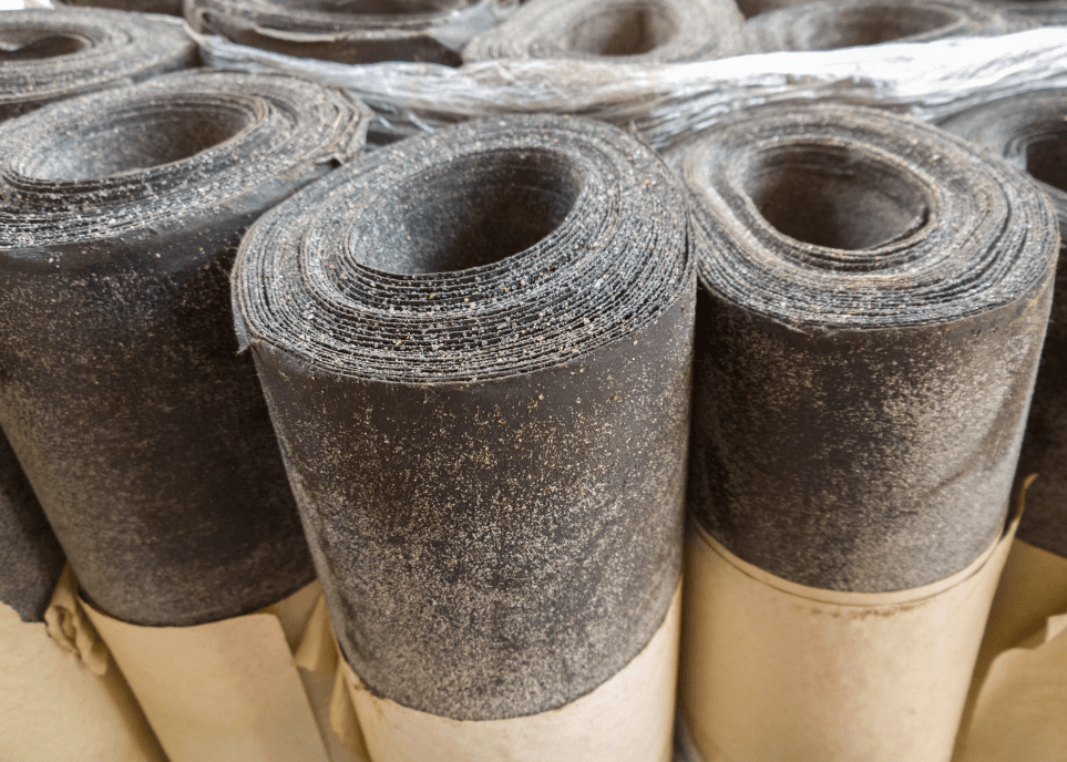 Rolls of roofing membrane