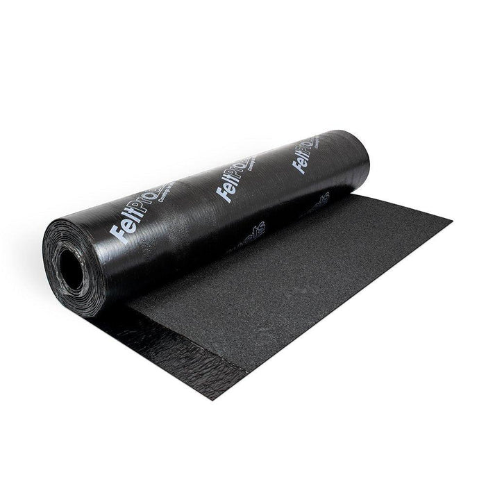 SupaTec SBS Torch-On Polyester Charcoal Mineral Felt- 7.5m x 1m (5mm cap sheet) 44kg - Timber DIY - Roofing Materials